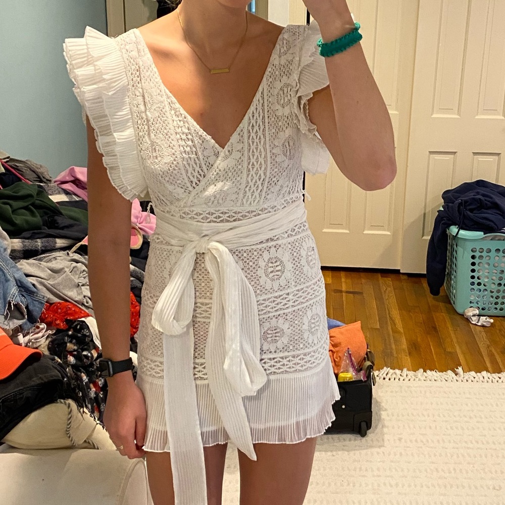 Loveshackfancy Brynn mini dress